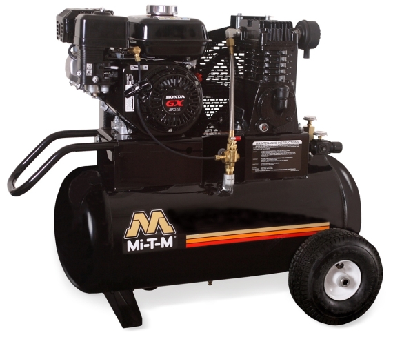 MI-T-M 196CC Gasoline Compressor - Click Image to Close